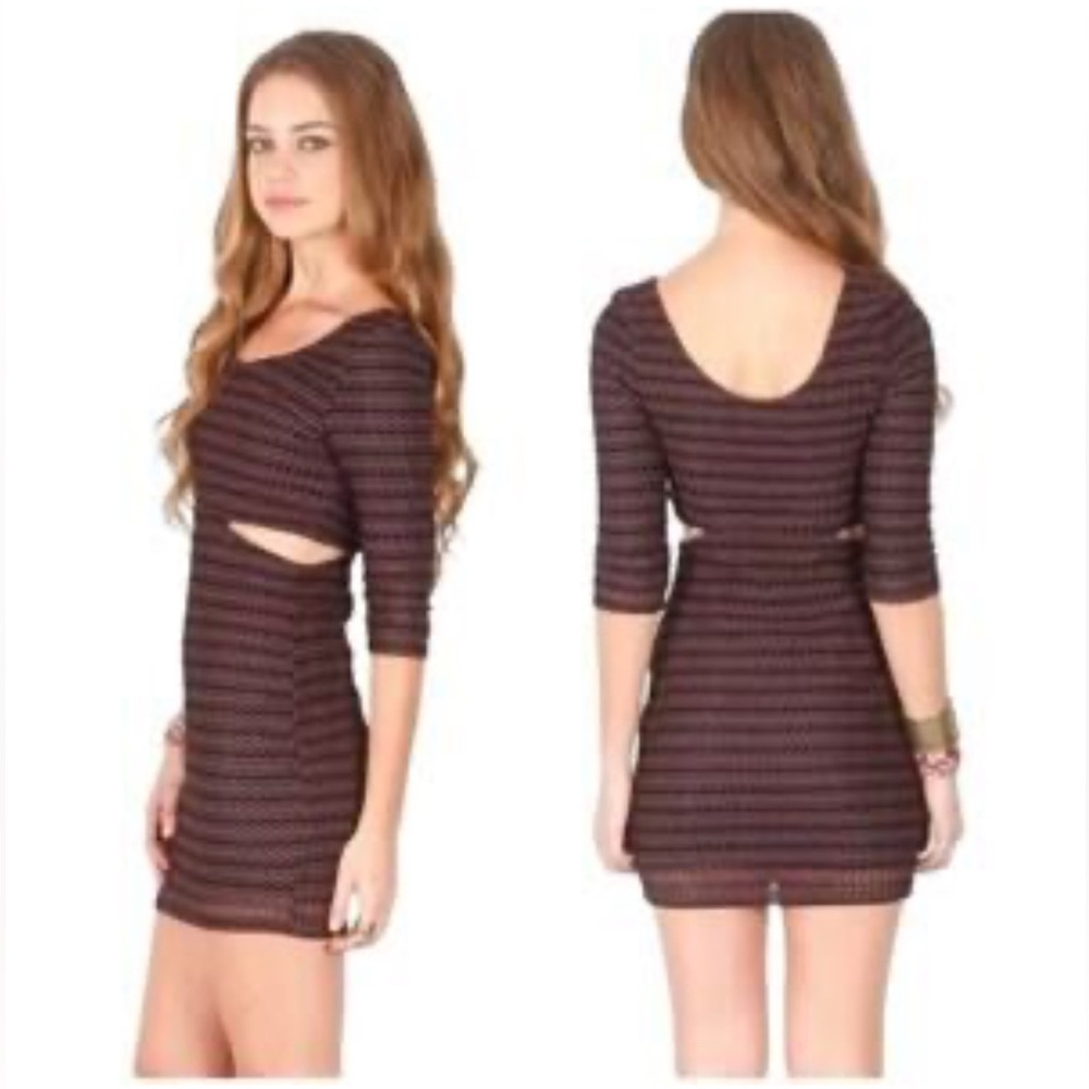 Lovers + Friends Love Connection Dress/Chevron